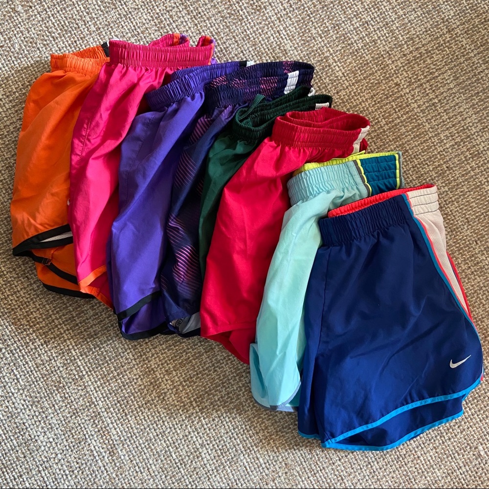 8 pairs of Nike Dri-Fit Running/Athletic Shorts